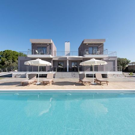Marea Twins Villas Dhrosiá Ngoại thất bức ảnh