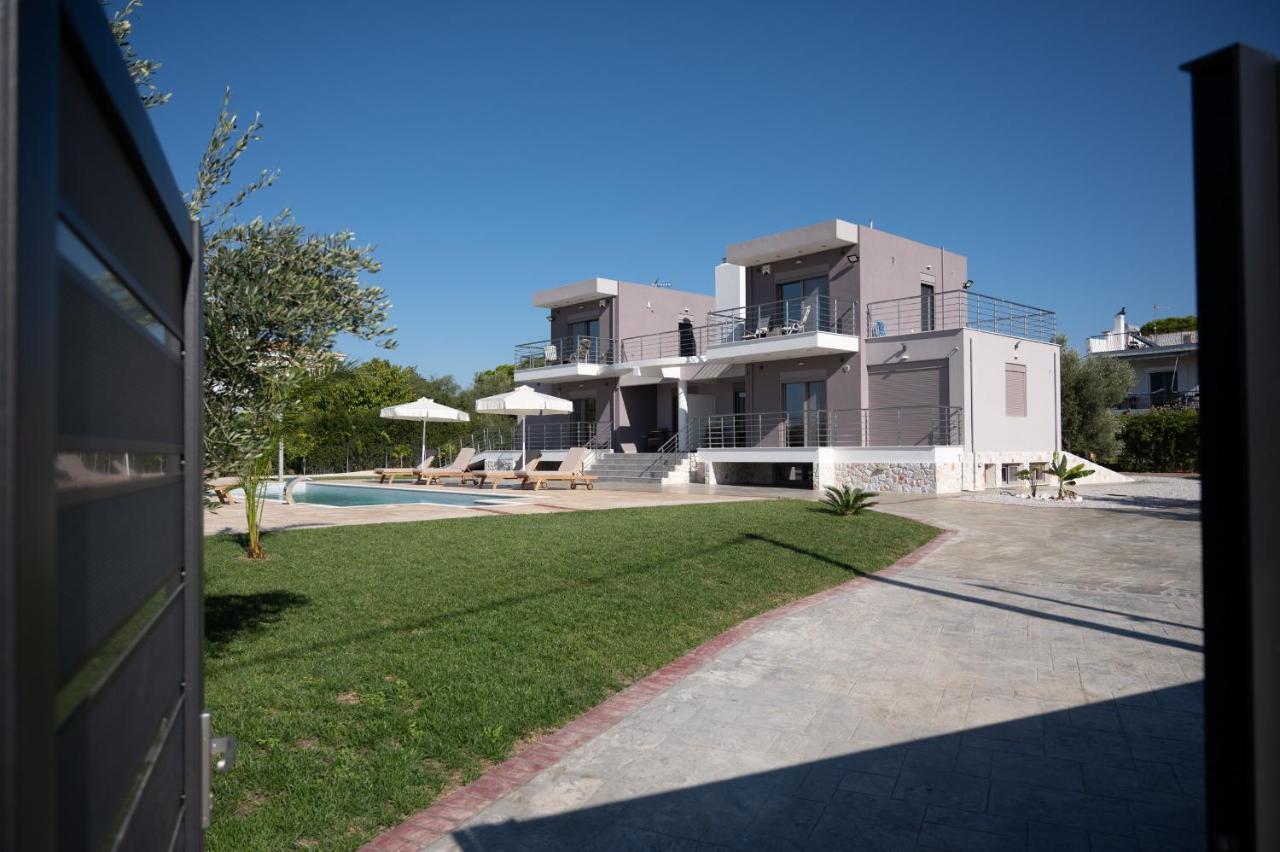 Marea Twins Villas Dhrosiá Ngoại thất bức ảnh
