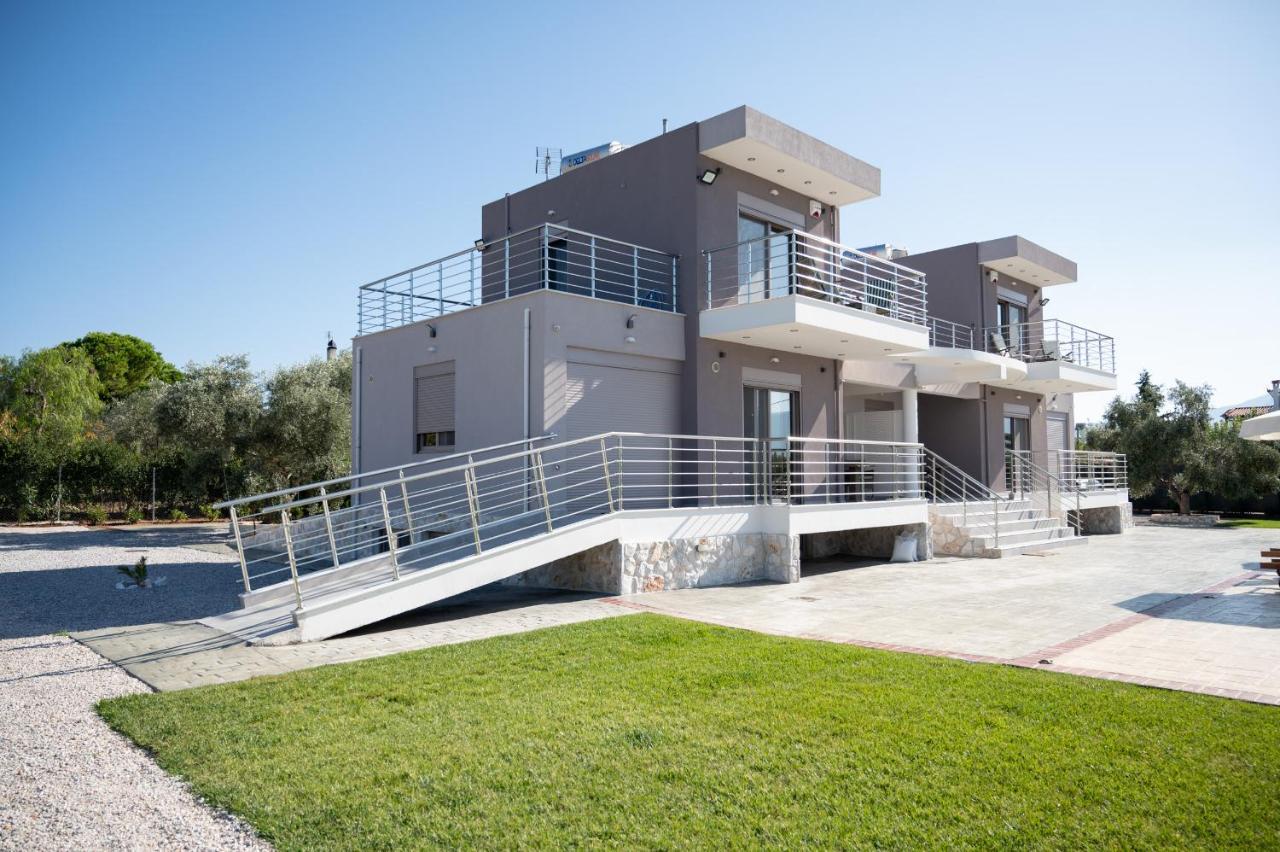 Marea Twins Villas Dhrosiá Ngoại thất bức ảnh