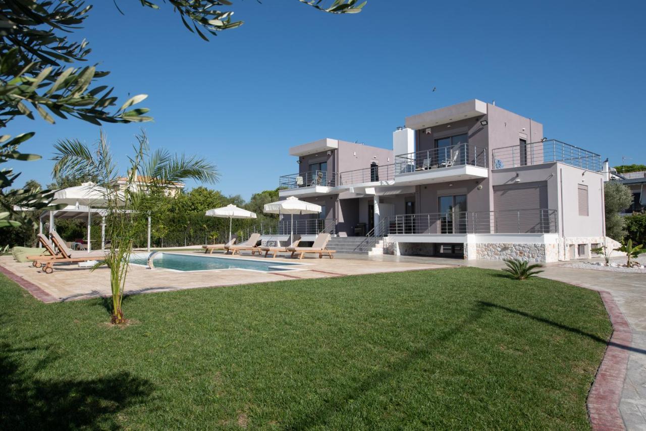 Marea Twins Villas Dhrosiá Ngoại thất bức ảnh